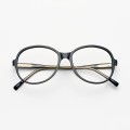 Optical frame - Bonnie Black and Black crystal gold details 7007/BxlG - A321