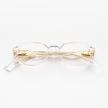 Optical frame - Onda 1 Crystal and Gold 1203/G - A318