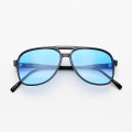 Sunglasses - Big Pilot... Light Blue - BLUGRD