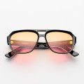 Sunglasses - Big Monza Bold... ORANGE PINK GRADIENT - ORPKGR