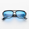Sunglasses - Big Monza Bold... Graduated Blue - BLUGRD