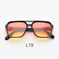Occhiale da sole - Big Line... Orange Yellow Gradient - ORYEGR