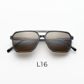 Sunglasses - Big Light P.L. Smoke  Green- GRNSLD