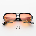 Occhiale da sole - Big... Orange Yellow Gradient - ORYEGR