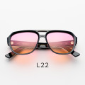 Sunglasses - Big Monza Bold... Pink Orange GRADIENT - ORPKGR