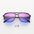 Sunglasses - Big Monza Turtle Viola Sf. Azz. - PURBLU