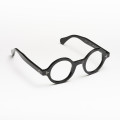 Round-shaped Arkistar model black eyeglasses