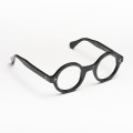 Round-shaped Arkistar model black eyeglasses