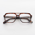 Occhiale da vista ampi e squadrati modello Big Line 1 colore avana Havana 519 - A005    