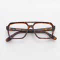 Occhiale da vista ampi e squadrati modello Big Line 1 colore avana Classic Havana Matt 519M - A011    