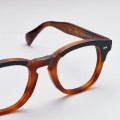 Classic brown Boston eyeglasses