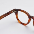 Classic brown Boston eyeglasses