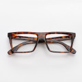 Brown Big Line 2 rectangular optical frame