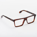 Brown Big Line 2 rectangular optical frame