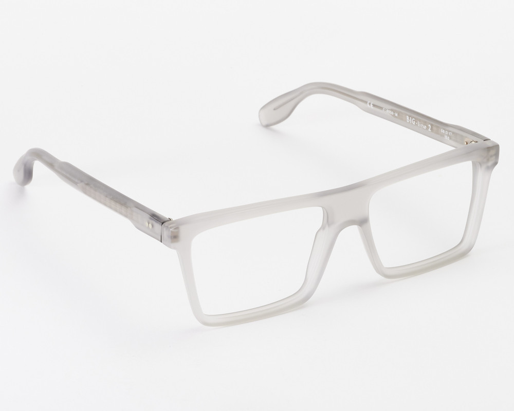 occhiali da vista rettangolari modello Big Line 2 colore grigio