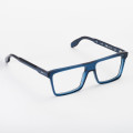 Blue Big Line 2 rectangular optical frame