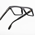 Black Big Line 2 rectangular optical frame