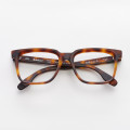 Havana  Big Line 3 square eyeglasses