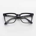 Black Big Line 3 square eyeglasses