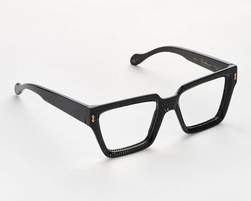 Fashion Glamor squared eyeglasses for women