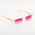 Pink women's sunglasses frame