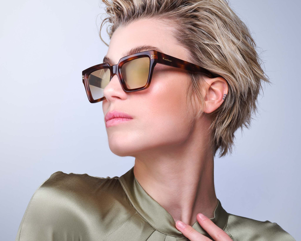 Brown women's sunglasses