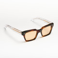 Brown ray ban style sunglasses