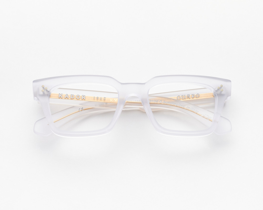 Crystal ray ban style optical frames