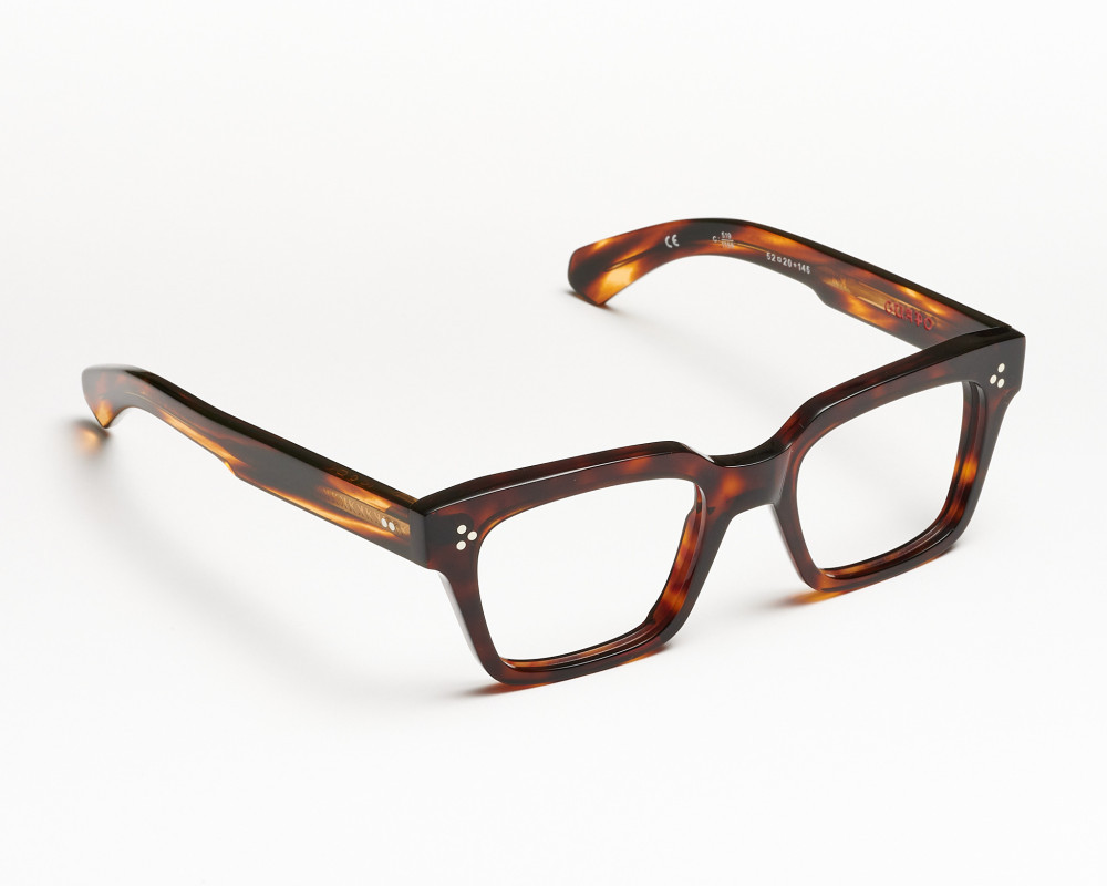 Occhiali da vista stile ray ban marroni