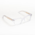 Crystal ray ban style optical frames