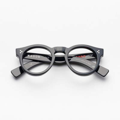 Optical frame Round and thick Mondo model Black color
