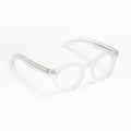 Optical frame Round and thick Mondo model Crystal Matte color