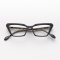 Optical frame - Butterfly... Black and crystal black 7007/Bxlrg - A304