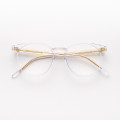 Optical frame - Jane Crystal and Gold 1203/G - A318