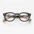 Occhiale da vista - Jolly... Black front striped green temples 7007/3003 - A395